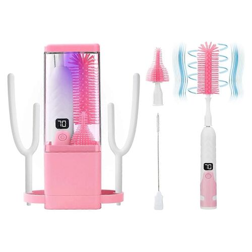 Nettoyeur de biberons électrique, nettoyeur de biberons électrique pour bébé, lave-biberons pour bébé, biberon automatique