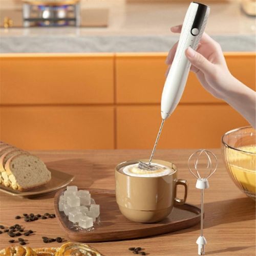 Mousseur à lait portatif,mousseur à lait rechargeable par USB,mini mousseur à lait