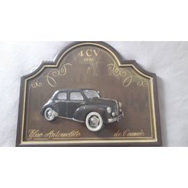 Tableau Country Corner 4 Cv Renault Voiture De L Année 1946