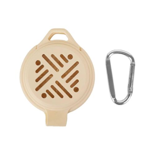 Support De Plateau Anti-Moustiques Avec Couvercle, Accessoire De Camping D'été, Jaune