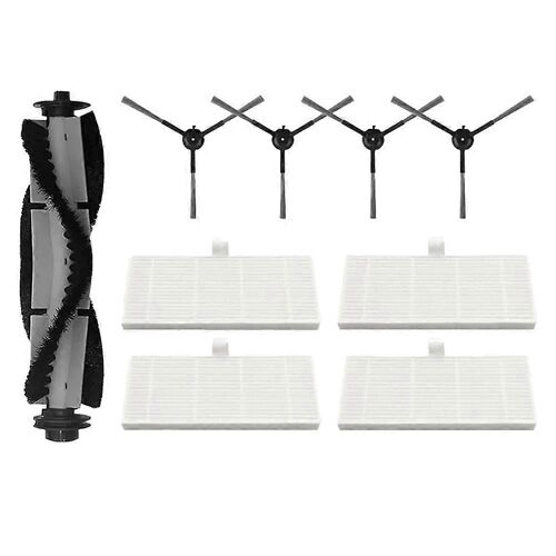 9PCS Pièces de rechange pour Vactidy T7 T8 Accessoires D'aspirateur Lavable Brosse Latérale Principale Hepa F