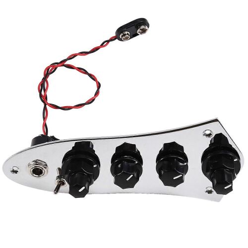 Plaque De Contrôle De Basse De Guitare Plaque De Commande De Commutateur Filaire
