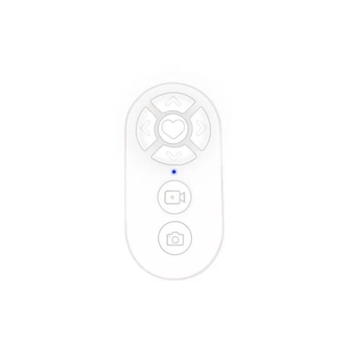 Obturateur Photo Sans Fil Pour Téléphone,7 Boutons,Pour Turner De Page Vidéo Tiktok,Télécommande Rechargeable Compatible Bluetooth.White.