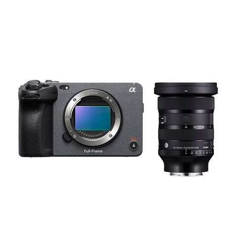SONY FX3 A Boîtier +objectif Sigma 24-70 mm f/2.8 DG DN II Art (Sony E)