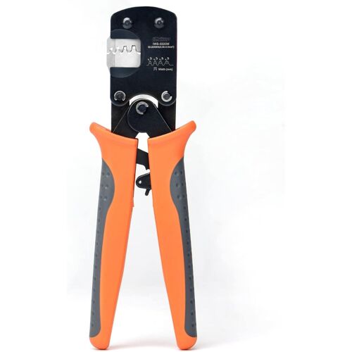 SUBZONAL-iCrimp IWS-3220M Pince à Sertir à Cliquet 0,03 à 0,5 mm² Pour D-sub, à Baril Ouvert Pour Conventions Molex, Jst, Jae