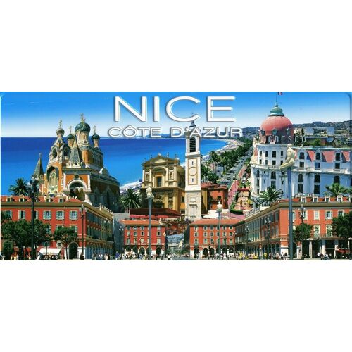 Plaque De Rue Cote D'azur Ville De Nice