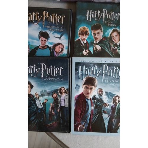 Lot De 4 Dvd Harry Potter