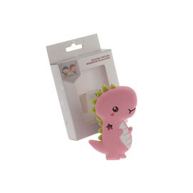 Anneau De Dentition En Silicone Dino Rose Gamberritos