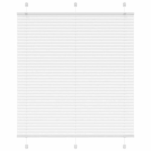 Vidaxl Store Plissé Blanc 115x150cm Largeur Du Tissu 114,4cm Polyester