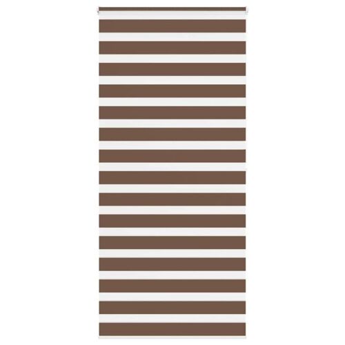 Vidaxl Store Zèbre Marron 105x200cm Largeur Du Tissu 100,9cm Polyester
