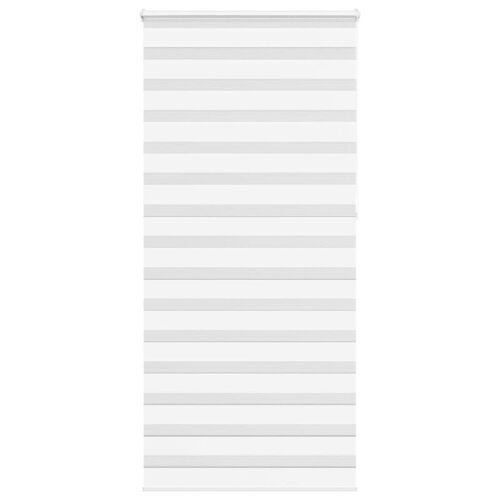 Vidaxl Store Zèbre Blanc 105x230 Cm Largeur Du Tissu 100,9cm Polyester
