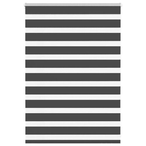 Vidaxl Store Zèbre Noir 105x100 Cm Largeur Du Tissu 100,9 Cm Polyester