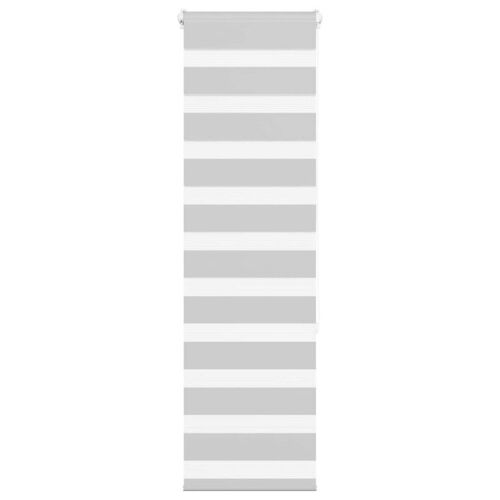 Vidaxl Store Zèbre Gris Clair Largeur Du Tissu 40,9 Cm Polyester