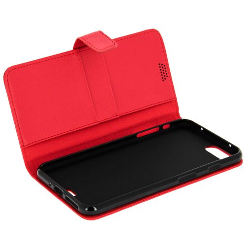 Housse Clapet Portefeuille iPhone 7 Plus / iPhone 8 Plus Rouge