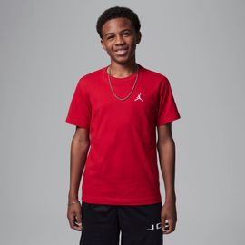 T-Shirt Brodé Jumpman Air Jordan Pour Ado - Rouge