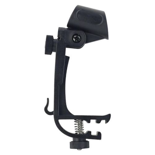 Pince Pour Percussions De Caisse Claire,Microphone De Batterie Noir,Pince Pour Cerclage De Micro