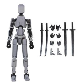 Robot mobile multi-articulé imprimé en 3D mannequin Toyslucky -D