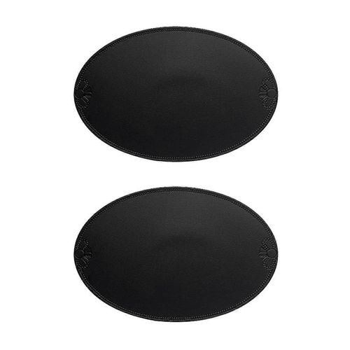 Retro Pu Set De Table Européen Style Français Ovale Isolant Tapis Maison D