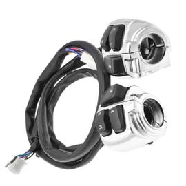 Interrupteur De Commande De Clignotant De Guidon De Moto 25mm Interrupteur De Guidon Pour Harley Xl883 Sportster Dyn