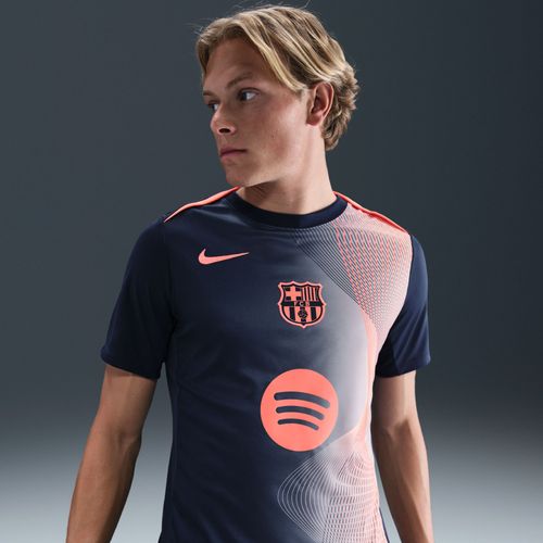 Haut De Foot D'avant-Match Nike Dri-Fit Fc Barcelona Academy Pro Third Pour Homme - Bleu