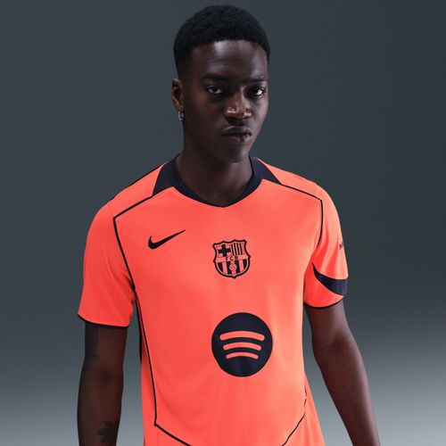 3e Maillot De Foot Replica Nike Dri-Fit Total 90 Fc Barcelona 2025/26 Stadium Pour Homme - Orange