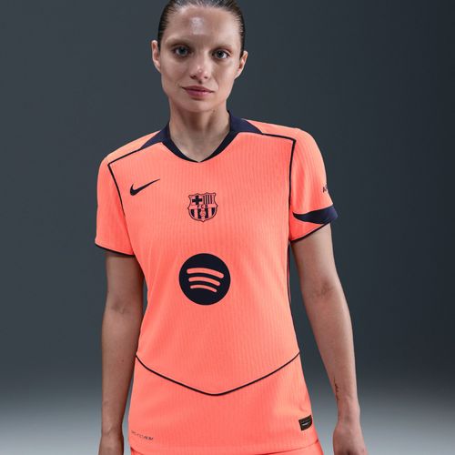 3e Maillot De Foot Authentic Nike Dri-Fit Adv Total 90 Fc Barcelona 2025/26 Match Pour Femme - Orange