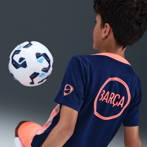 3e Haut De Foot D'avant-Match Nike Dri-Fit Fc Barcelona Academy Pro Pour Ado - Bleu