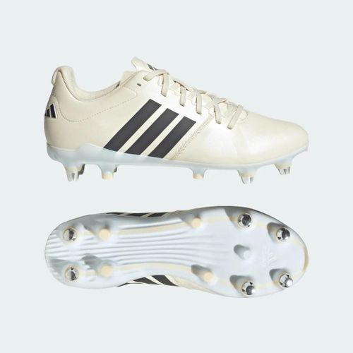 Chaussure De Rugby Rs15 Avaglide Terrain Gras Adidas - Off White / Grey Five / Cloud White - 40