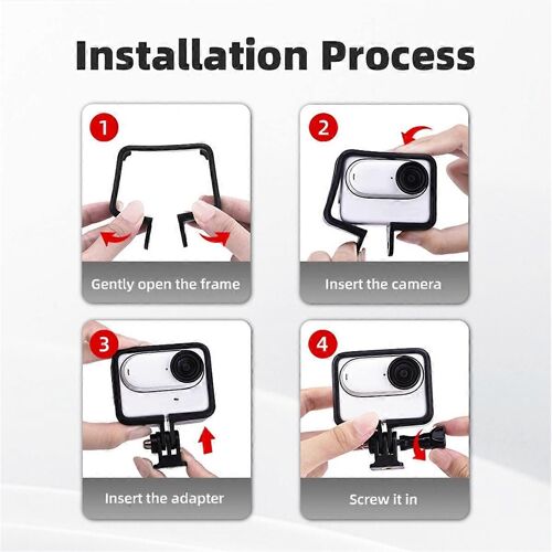 Pour GO 3 GO3S Accessoires Cadre Coque Étui