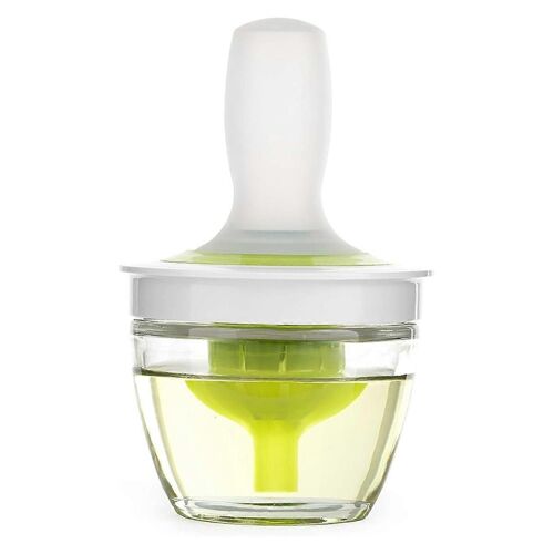 Bouteille d'huile et brosse Set - Brosse à gril chauffante - Pour la cuisine