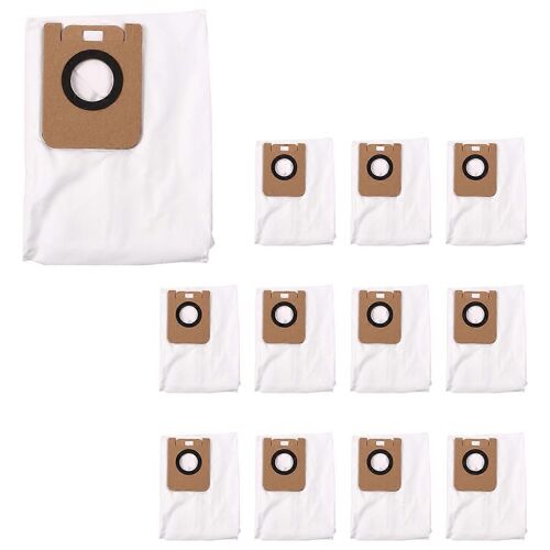 Lot de 12 sacs à poussière pour aspirateur Bot D10 Plus RLS3D