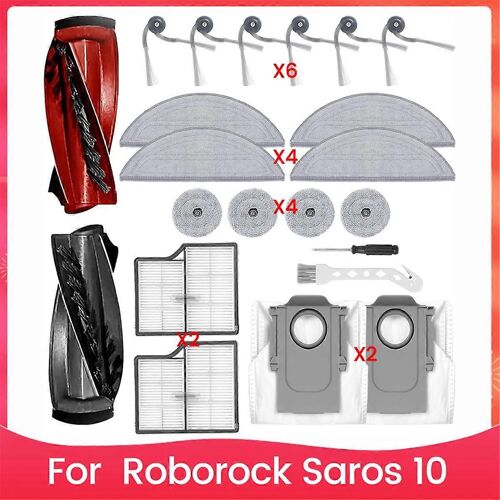 Ensemble d'accessoires pour brosse latérale de l'aspirateur robot Saros 10