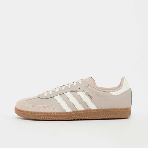 Chaussures Adidas Originals Samba Og J Ftwr White/core Black/gum 5 Unisex Beige