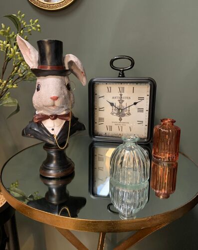 Statue Lapin Chapeau 14x11x28.5cm