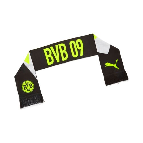 Puma Écharpe Essentials Borussia Dortmund, Accessoires, Noir/Jaune Alert, Osfa