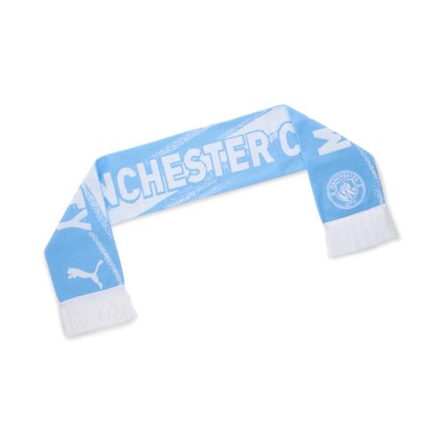 Puma Écharpe Manchester City Essentials,, Light Bleu/Blanc, Osfa