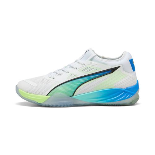 Chaussures Puma De Handball Eliminate Nitro? Sqd 4 Energy Unisexe Blanc/noir/speed Vert 51