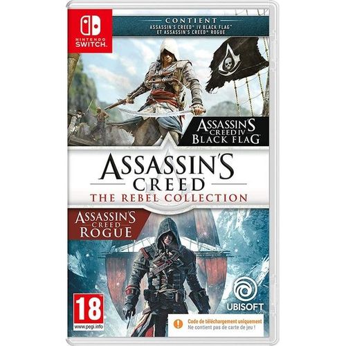 Assassin's Creed The Rebel Collection (Code In A Box) Switch