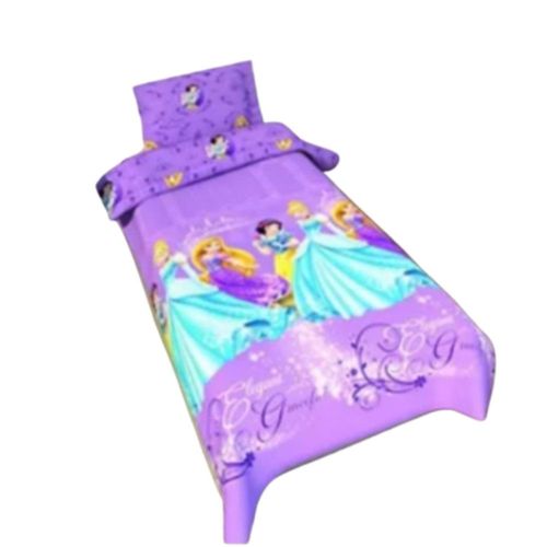 Housse De Couette Princess 135 X 200 Cm (Taille Taille Unique,Couleur Violet)