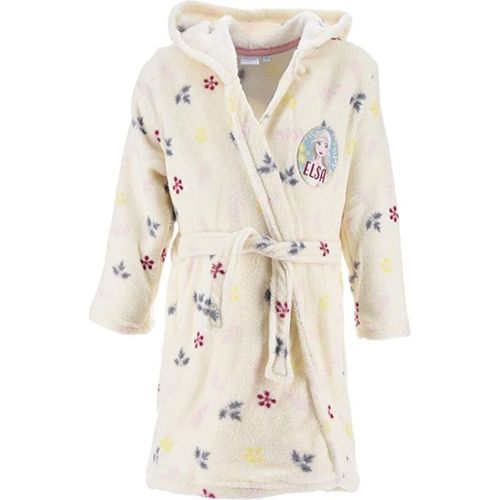 Robe De Chambre La Reine Des Neiges Beige (Taille 5 Ans,Couleur Beige)