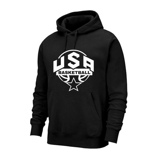 Sweat À Capuche Basketball Homme Noir (Taille Xl,Couleur Noir)