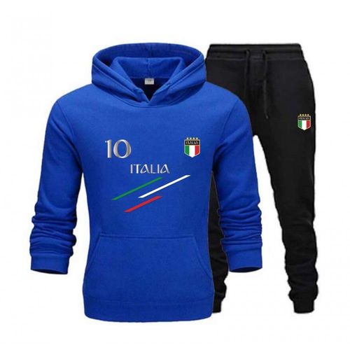 Survêtement Foot Italie Homme Bleu Royal