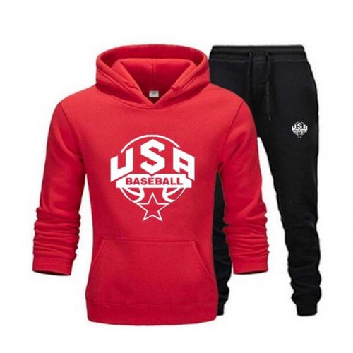 Jogging Survêtement Baseball Enfant Rouge Et Bleu Marine