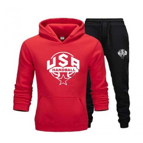 Jogging Survêtement Handball Enfant Rouge