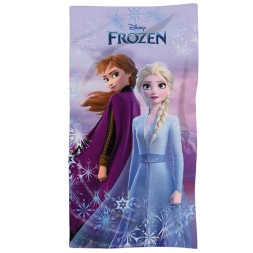 Serviette De Plage Ou Drap De Bain Frozen 2 Disney (Taille Taille Unique,Couleur Violet)