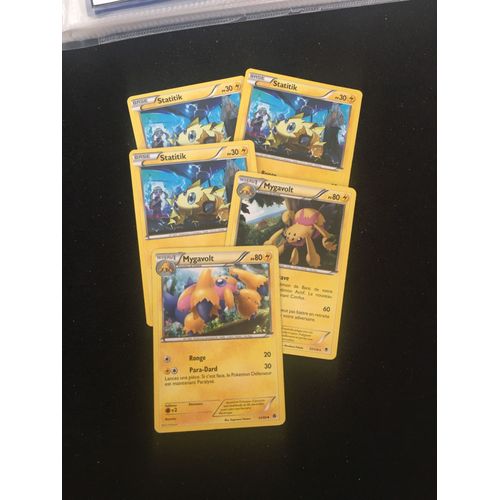 (2028) Statitik X3 + Mygavolt X2 (Pokemon)