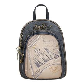 Anekke Sac à dos de loisirs bleu foncé beige pour femme - Studio Backpack Multicolor 319467