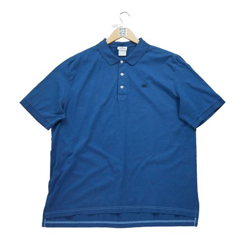 Reconditionné - Polo Manches Courtes Homme Marine Lacoste - Col Polo - Taille 2xl - Homme - Marine