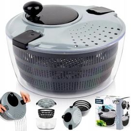 Essoreuse Salade Fruits Légumes 24,5x16,5cm Tamis Rotatif