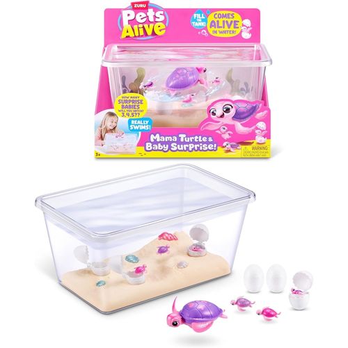 Pets Alive Maman tortue et ses petits